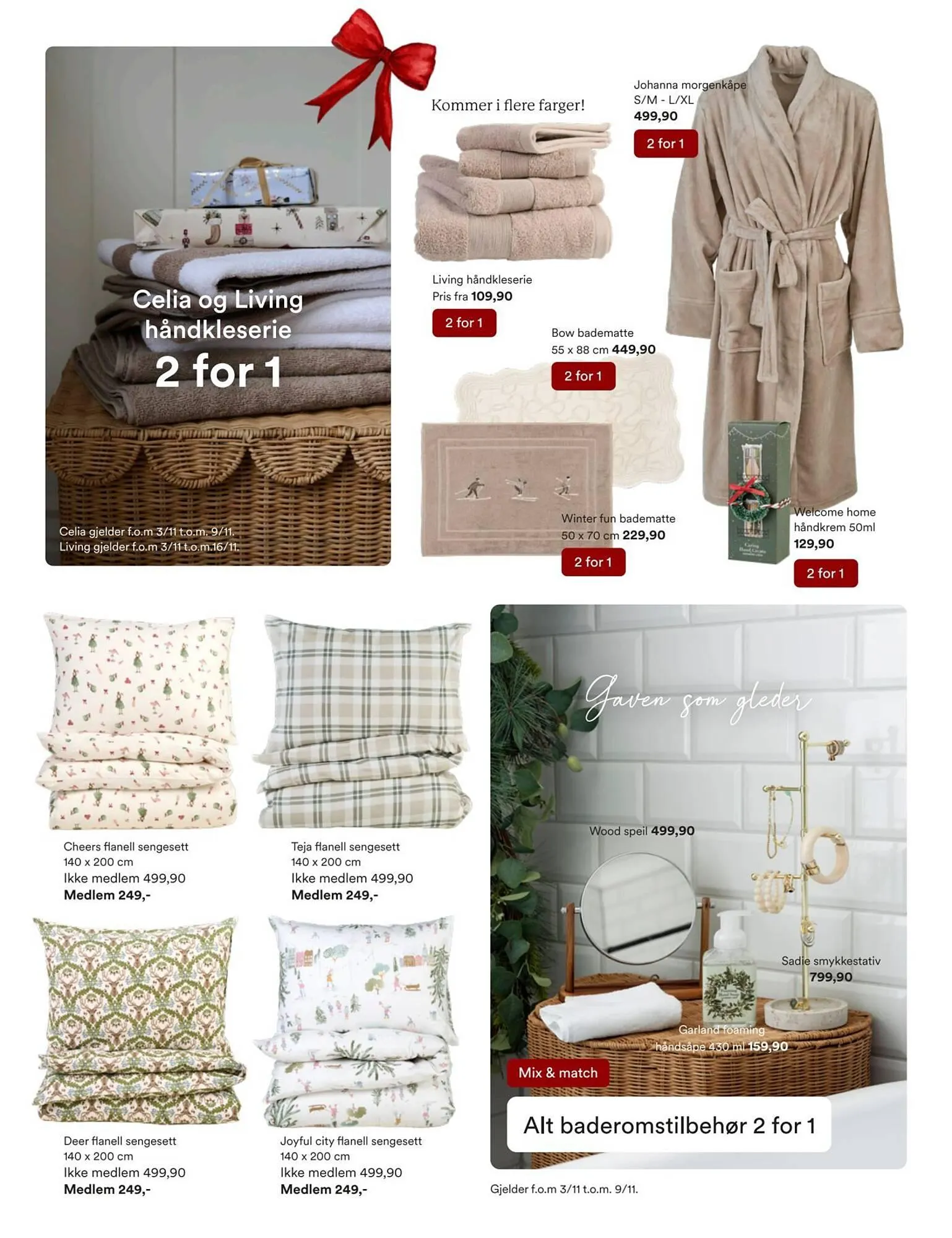 Kid Interiør kundeavis fra 3. november til 9. november 2025 - kundeavisside 4