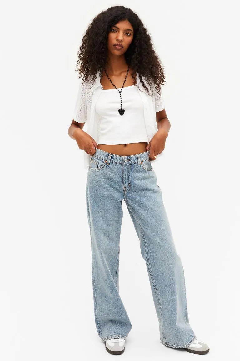 Imoo jeans med lavt liv