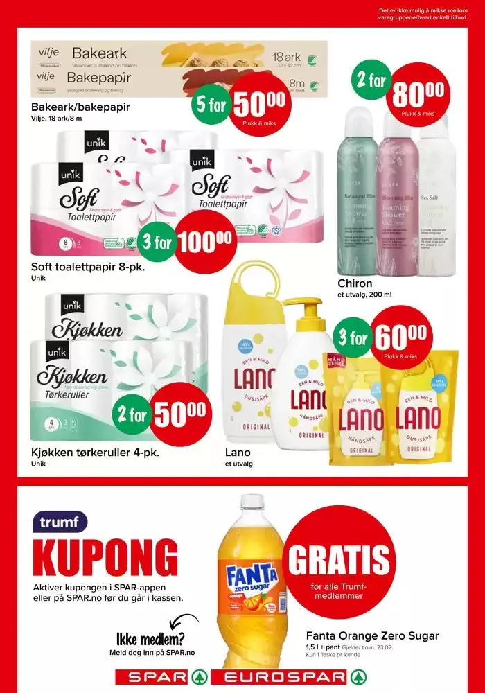 Spar Kundeavis fra 13. februar til 27. februar 2025 - kundeavisside 8