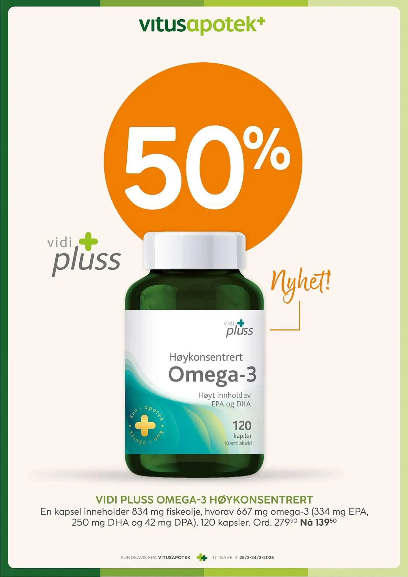 Vitusapotek kundeavis fra 25. februar til 25. mars 2026 - kundeavisside 13