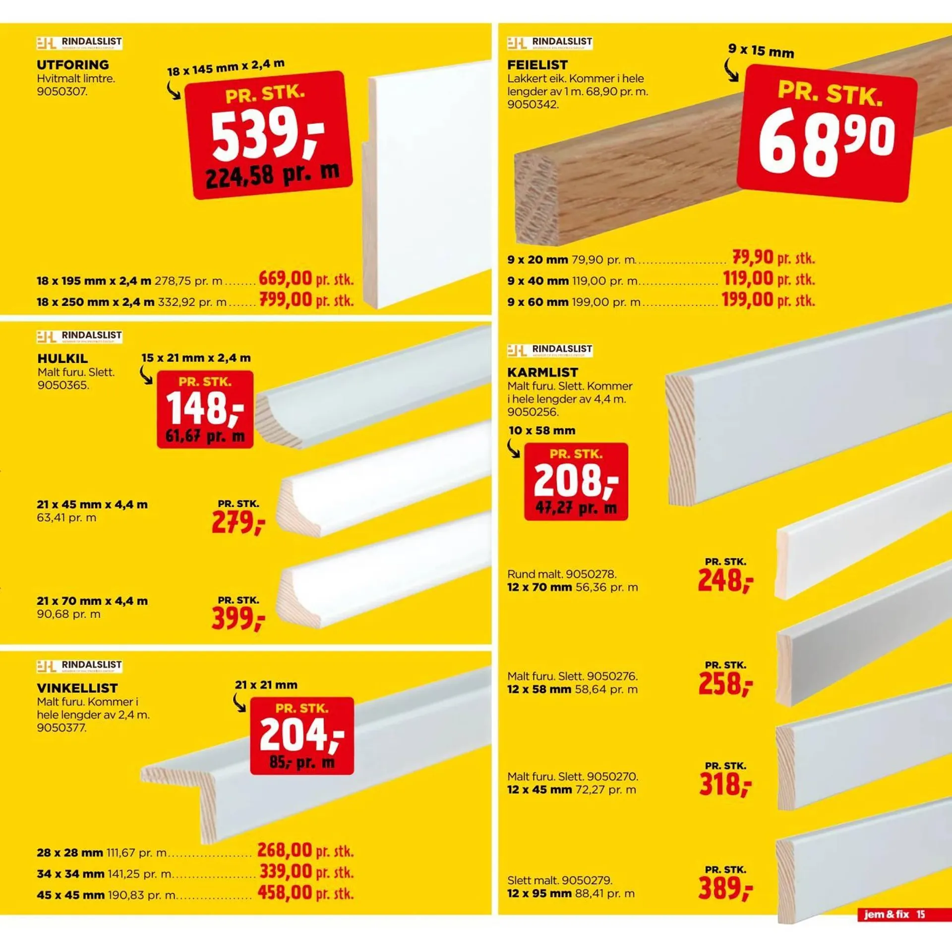 Jem & fix kundeavis fra 15. mars til 22. mars 2026 - kundeavisside 15