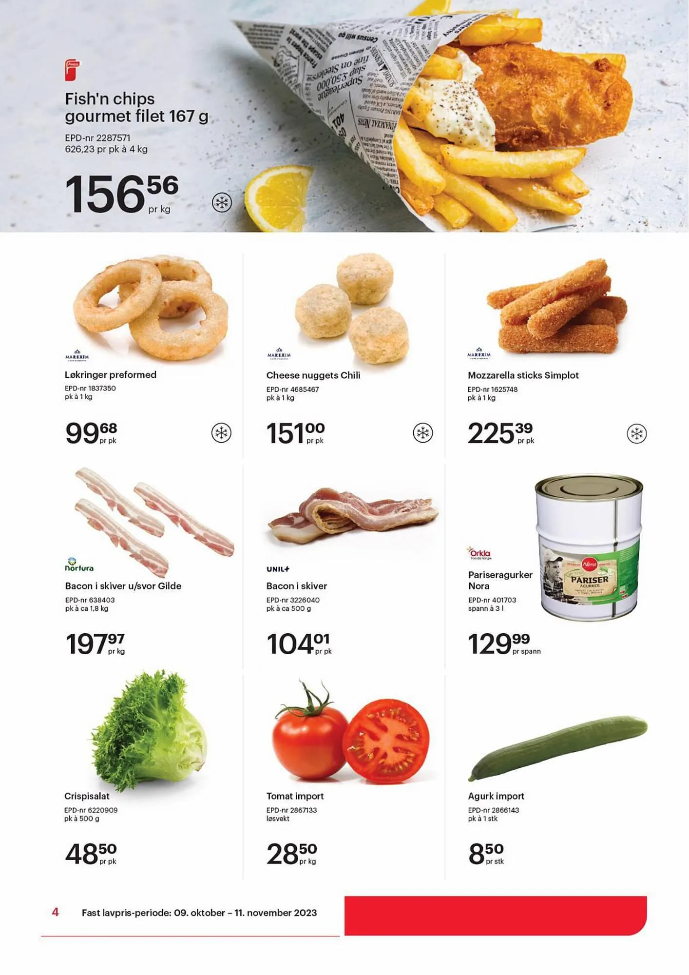 Storcash Kundeavis fra 9. oktober til 11. november 2023 - kundeavisside 4