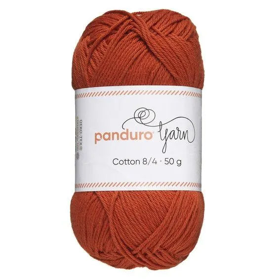 Garn Cotton 8/4 50 g rust