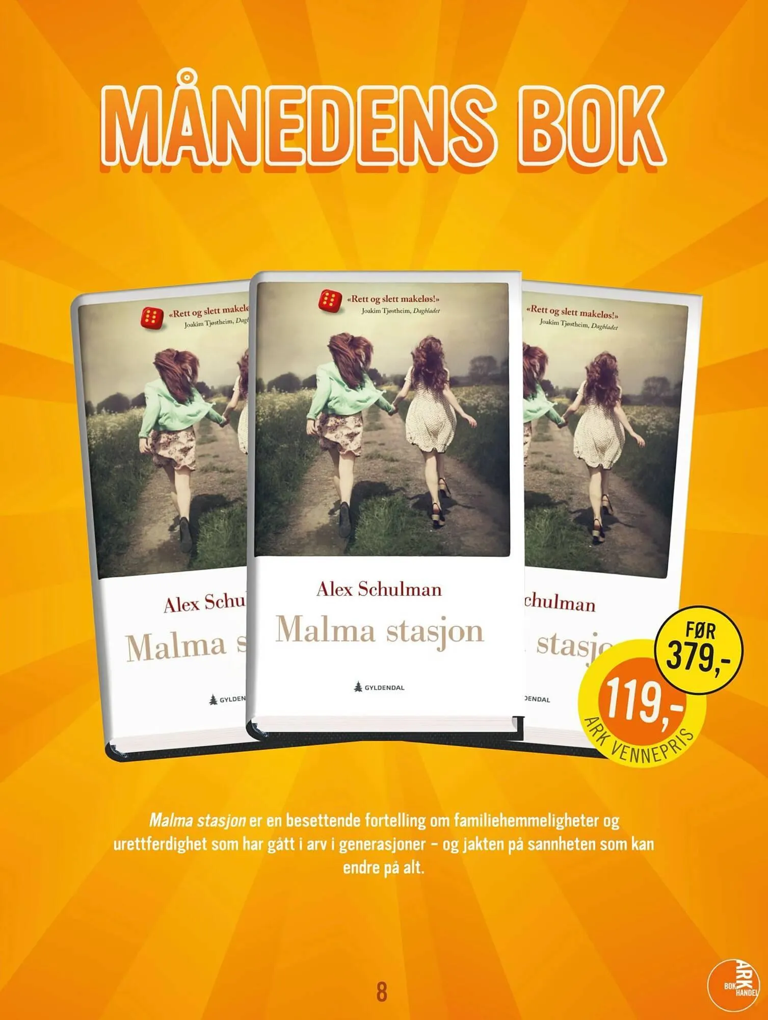 Ark Bokhandel kundeavis fra 4. januar til 1. februar 2026 - kundeavisside 8