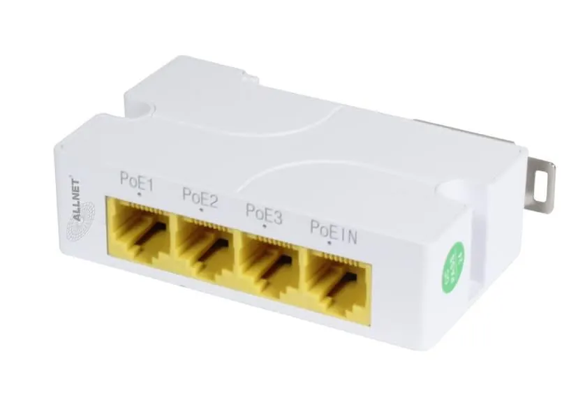 SGI8004P 4-Port PoE 24W DIN Switch