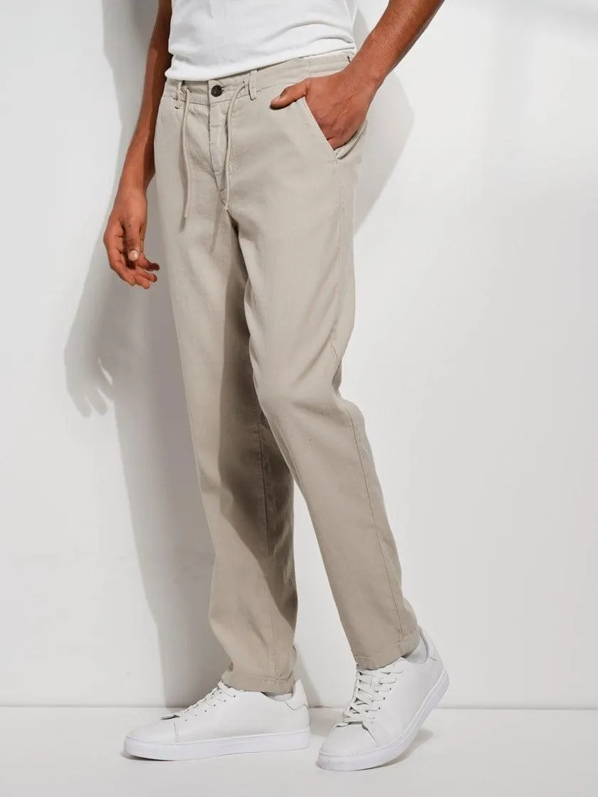 Mauro bukse i linmiks