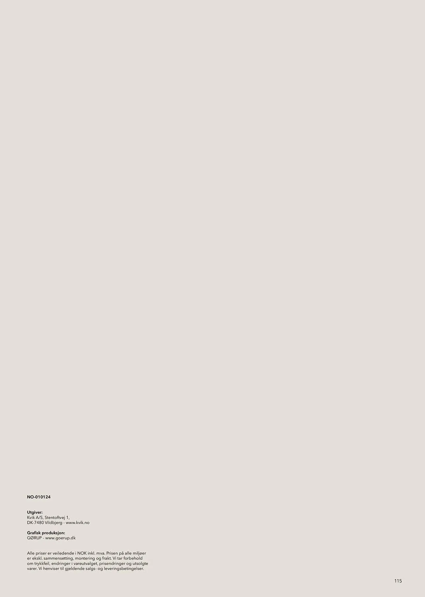 Kvik Kjøkken Kundeavis fra 28. mars til 11. april 2024 - kundeavisside 115