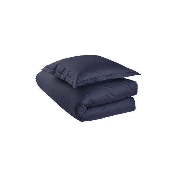 Engesvik by hand sengetøy, navy blazer
