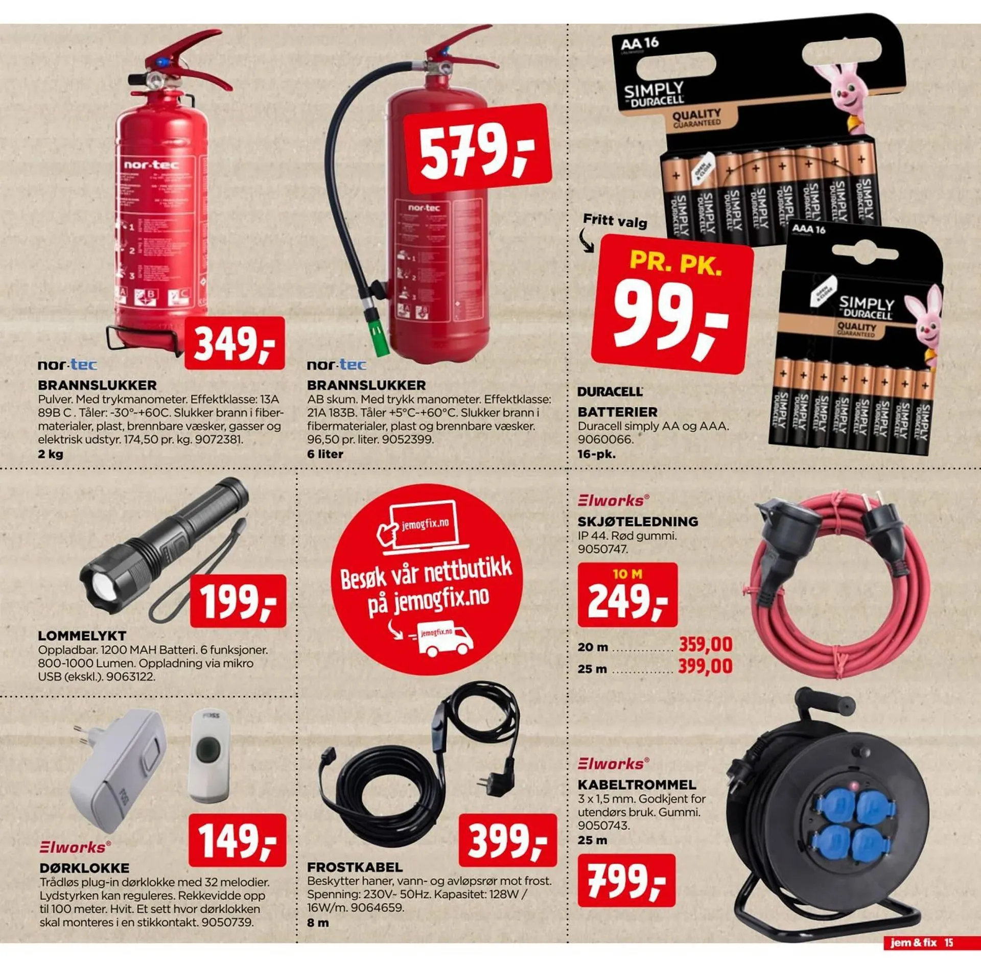 Jem & fix kundeavis fra 2. november til 8. november 2025 - kundeavisside 15