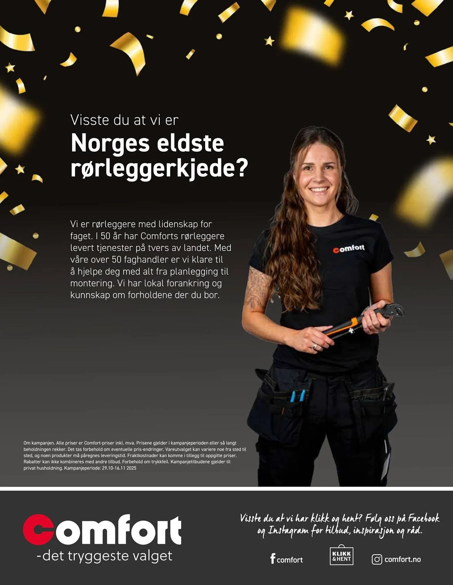 Comfort kundeavis fra 29. oktober til 16. november 2025 - kundeavisside 12