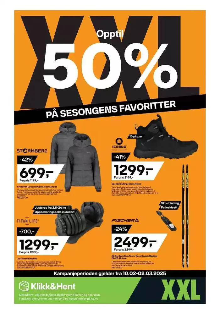 XXL Sport Kundeavis - 1