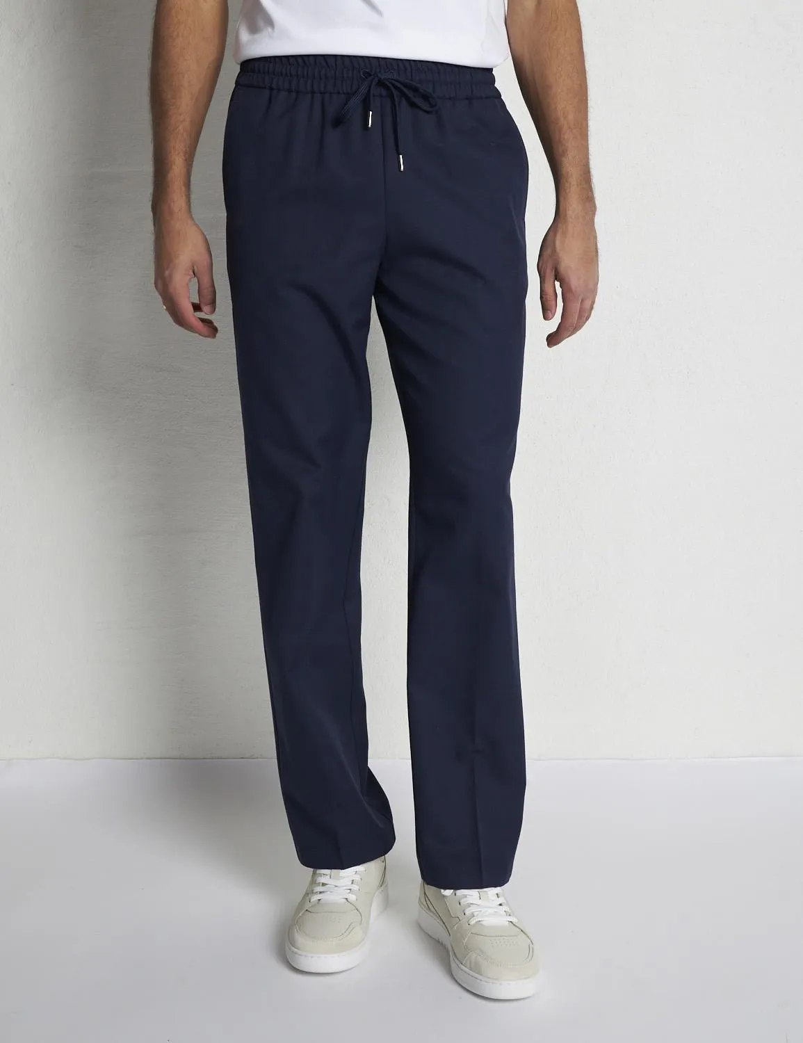 Le Pantalon Droit Navy