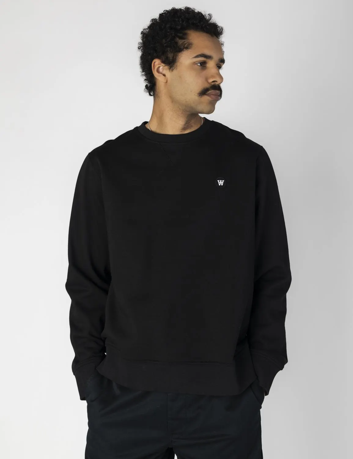 Tye Sweatshirt Gots Black