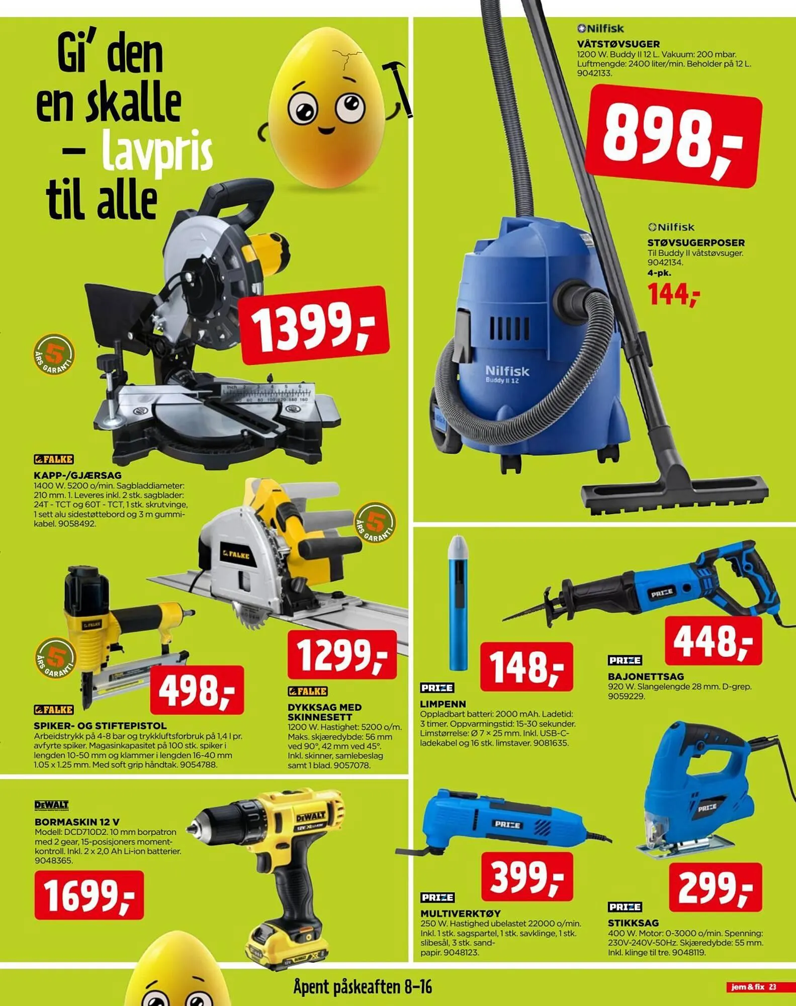 Jem & fix kundeavis fra 22. mars til 5. april 2026 - kundeavisside 23