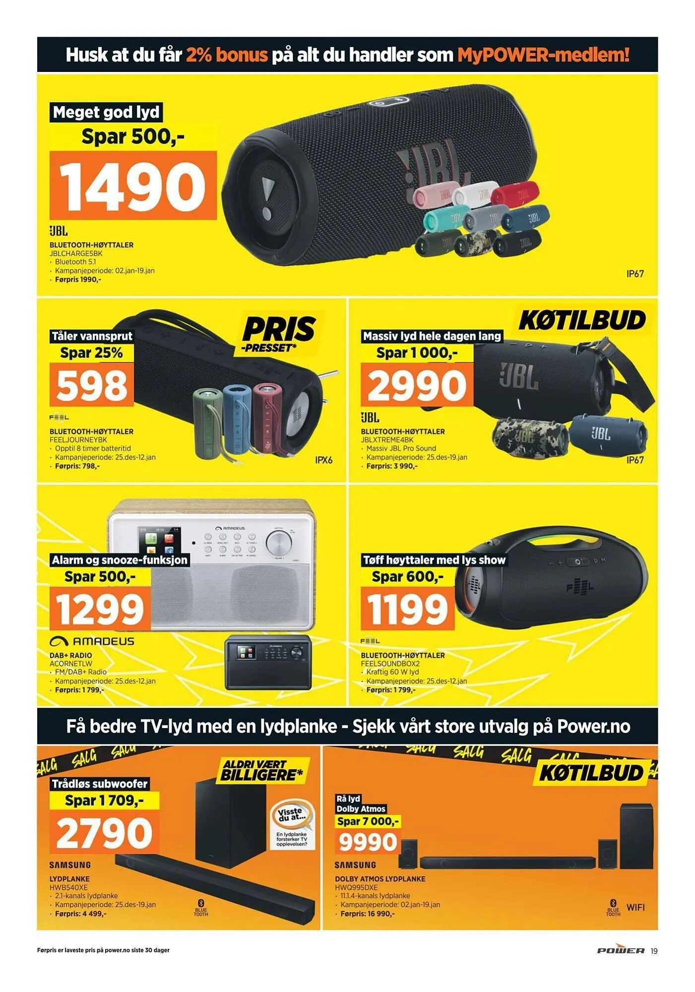 POWER Kundeavis fra 5. januar til 12. januar 2025 - kundeavisside 19