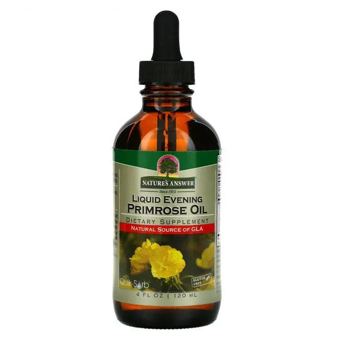Natures answer liquid evening primrose oil 120 ml