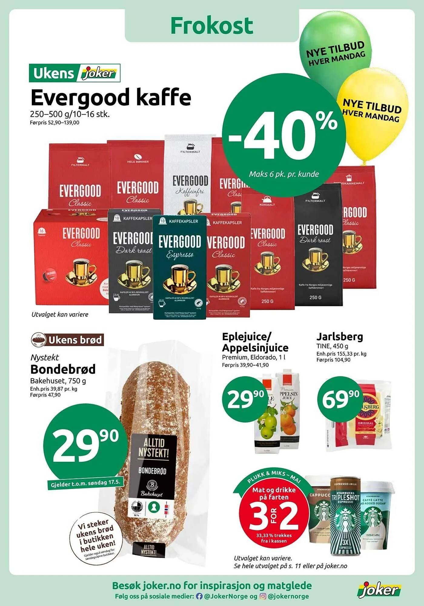 Joker kundeavis fra 11. mai til 16. mai 2026 - kundeavisside 6