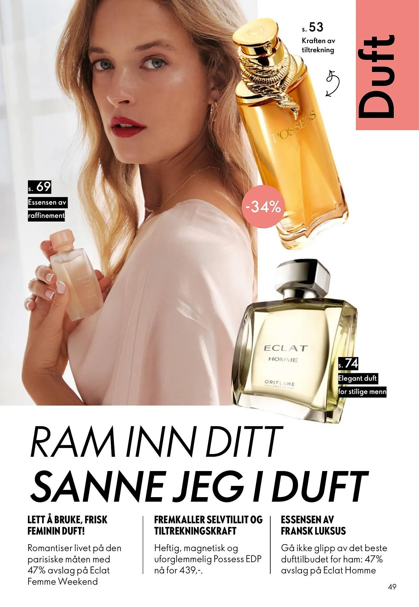 Oriflame katalog fra 29. oktober til 18. november 2025 - kundeavisside 49