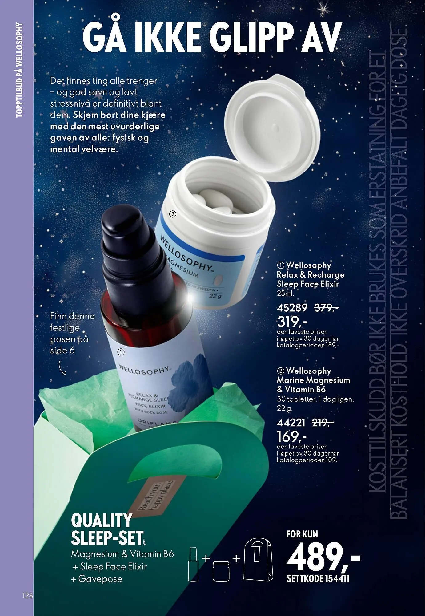 Oriflame katalog fra 10. desember til 30. desember 2025 - kundeavisside 128