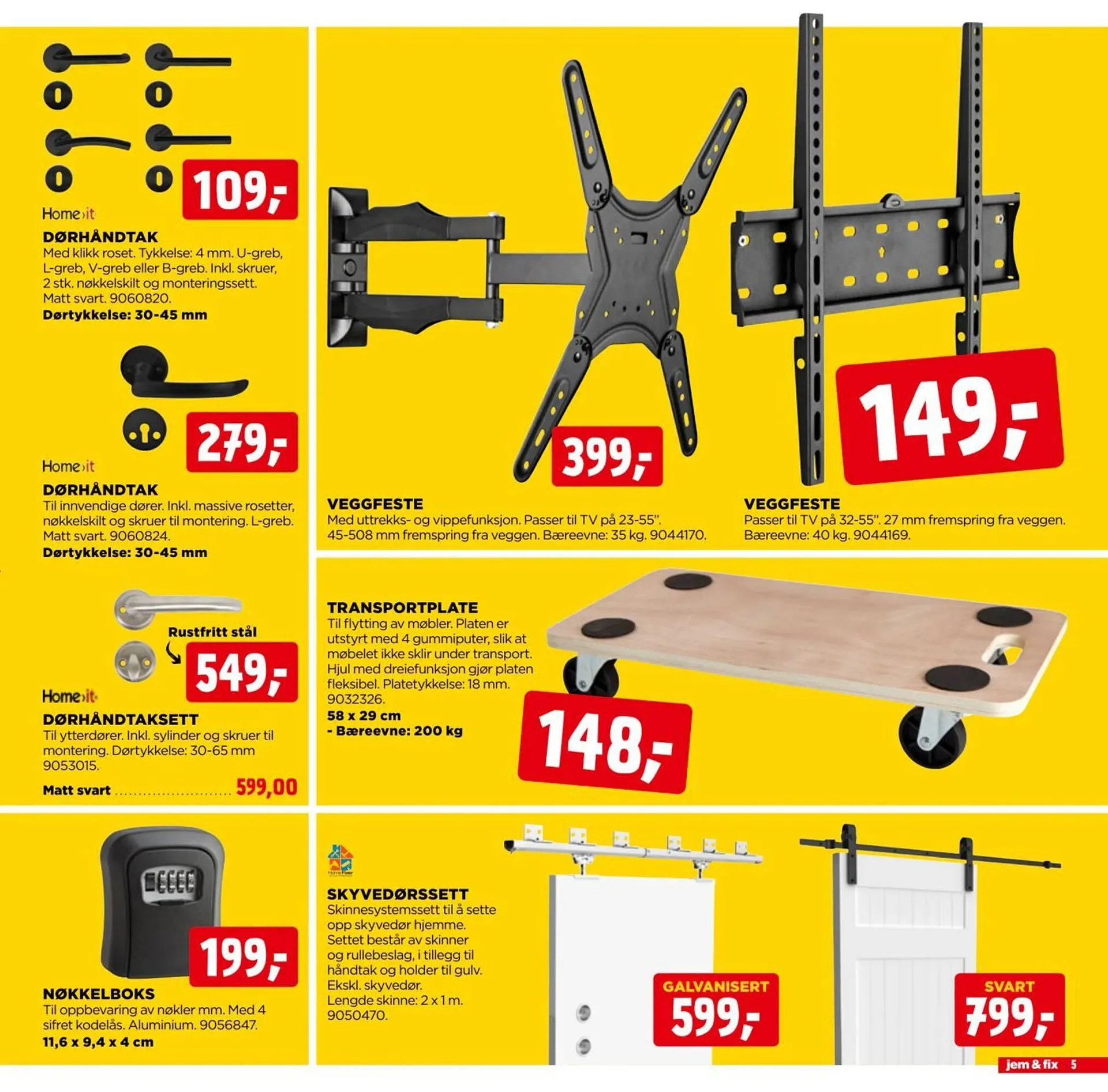 Jem & fix kundeavis fra 15. mars til 22. mars 2026 - kundeavisside 5