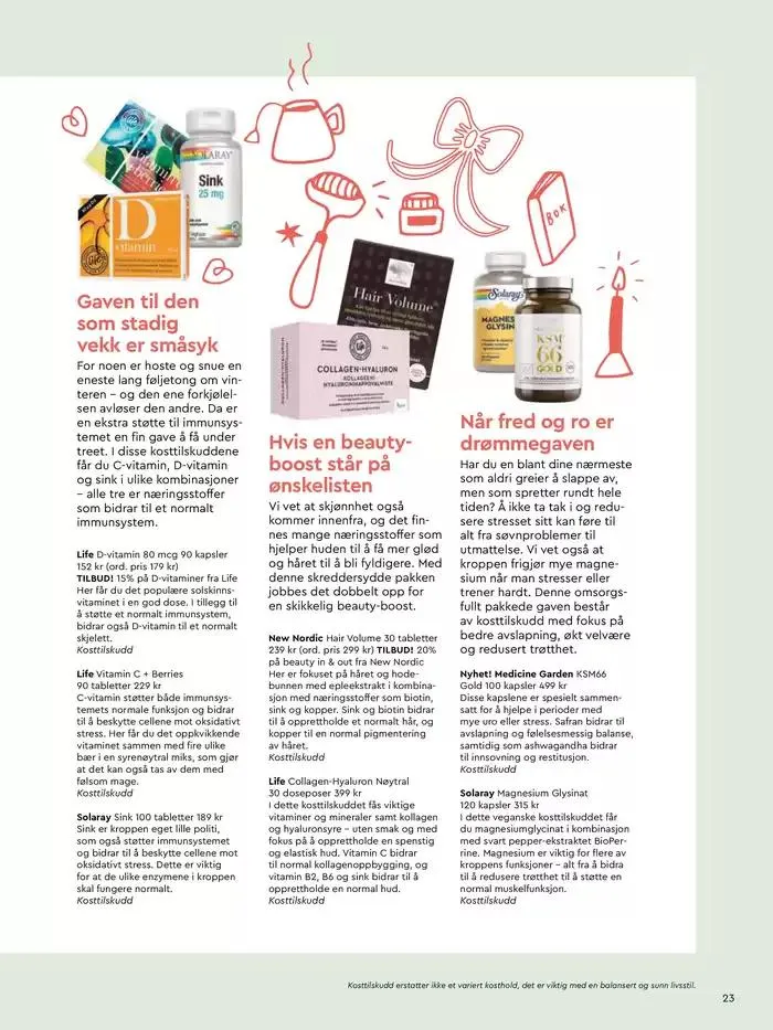 Live Life fra 14. november til 24. desember 2024 - kundeavisside 23