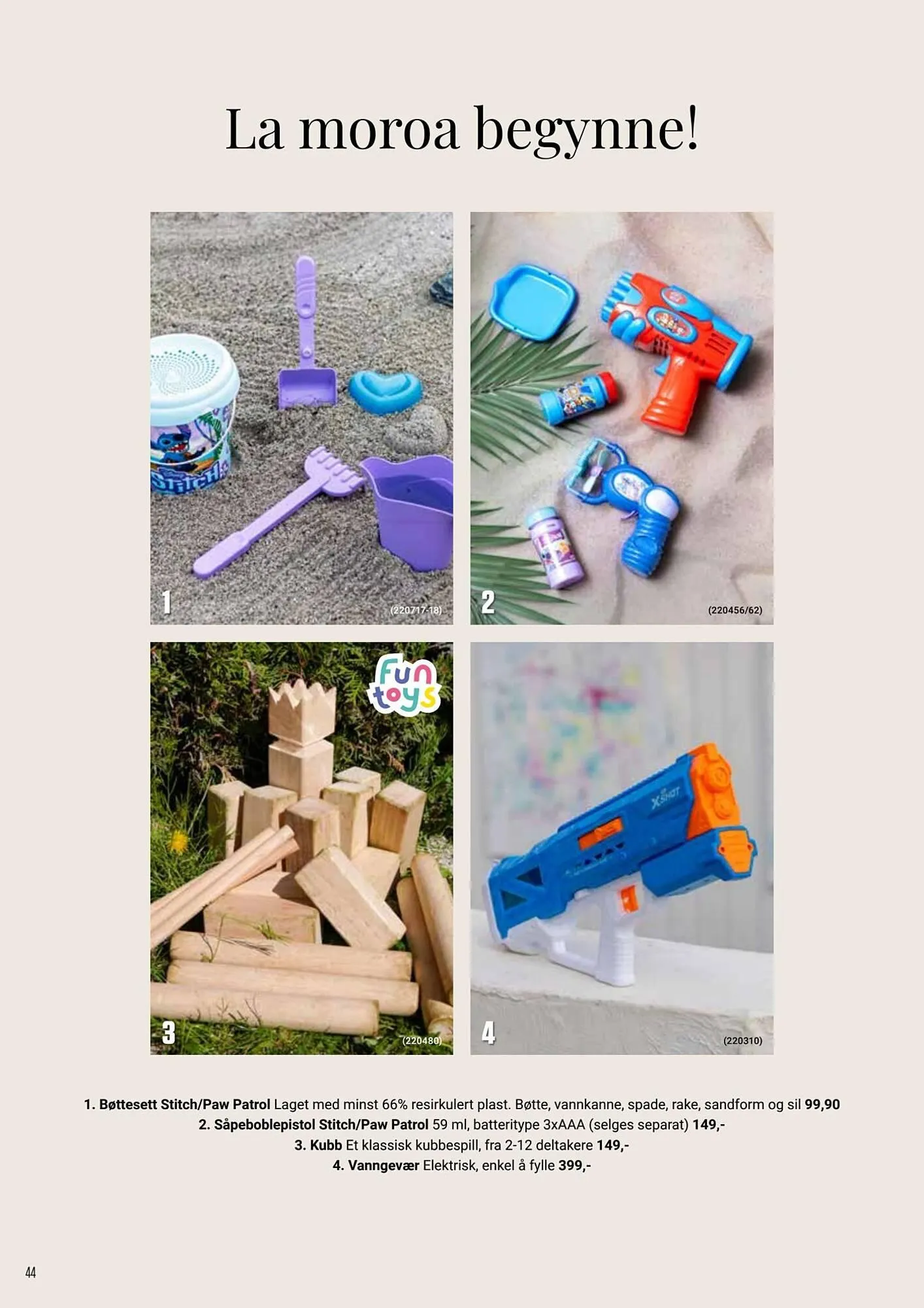 Europris kundeavis fra 10. april til 1. juli 2026 - kundeavisside 44