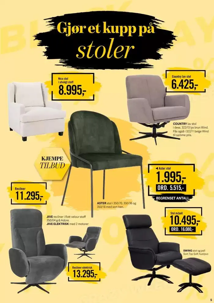 Black Friday fra 21. november til 3. desember 2024 - kundeavisside 5