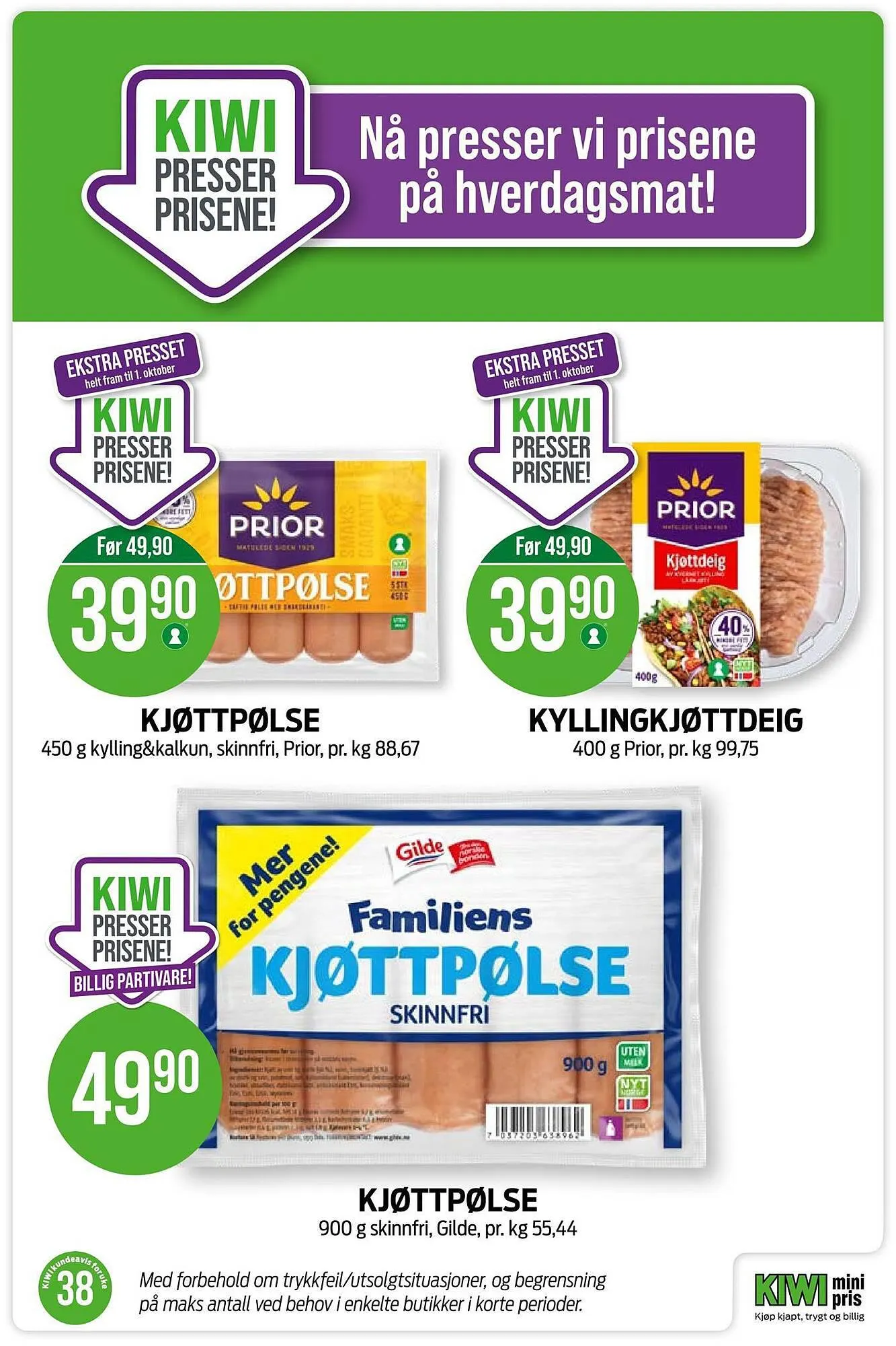 Kiwi Kundeavis fra 17. september til 24. september 2023 - kundeavisside 7