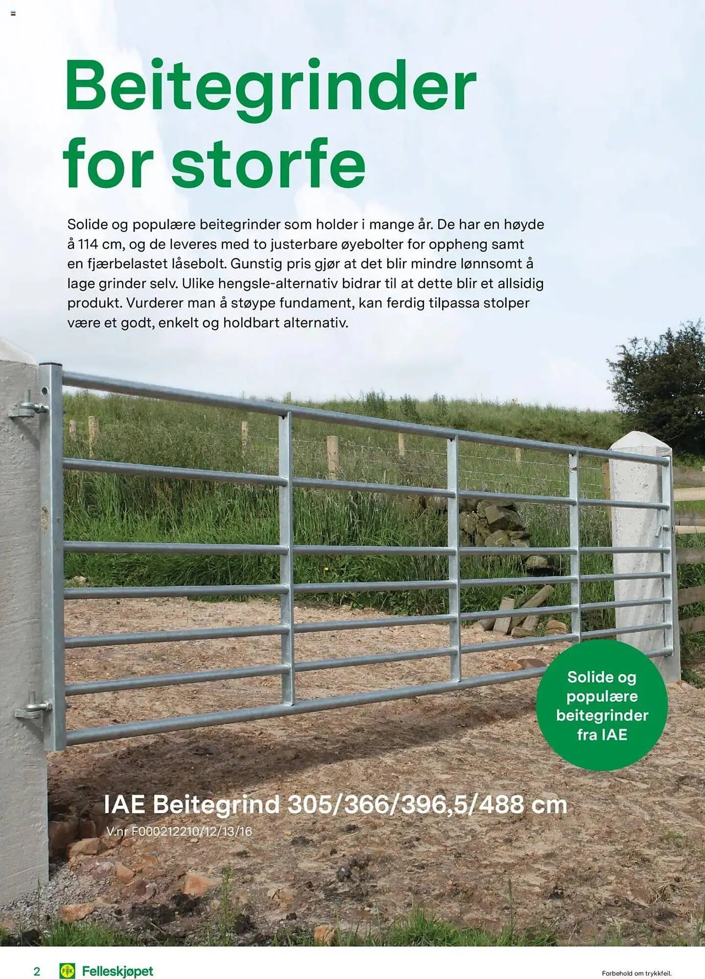 Felleskjøpet Kundeavis fra 13. januar til 31. desember 2025 - kundeavisside 2