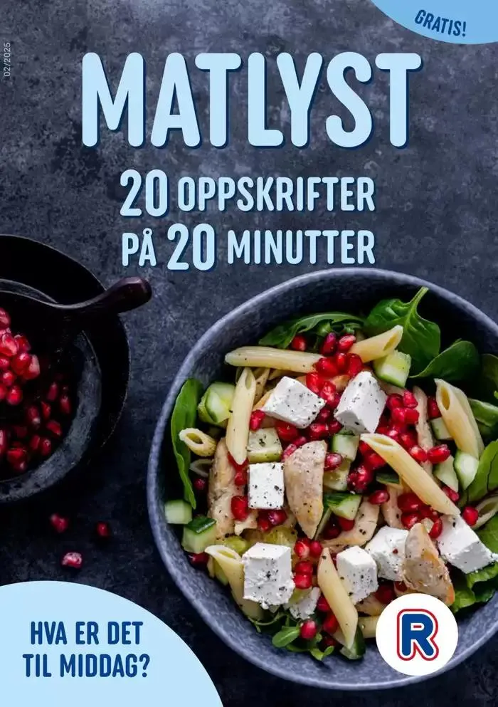 Topptilbud for alle kunder fra 2. mars til 30. mars 2025 - kundeavisside 1