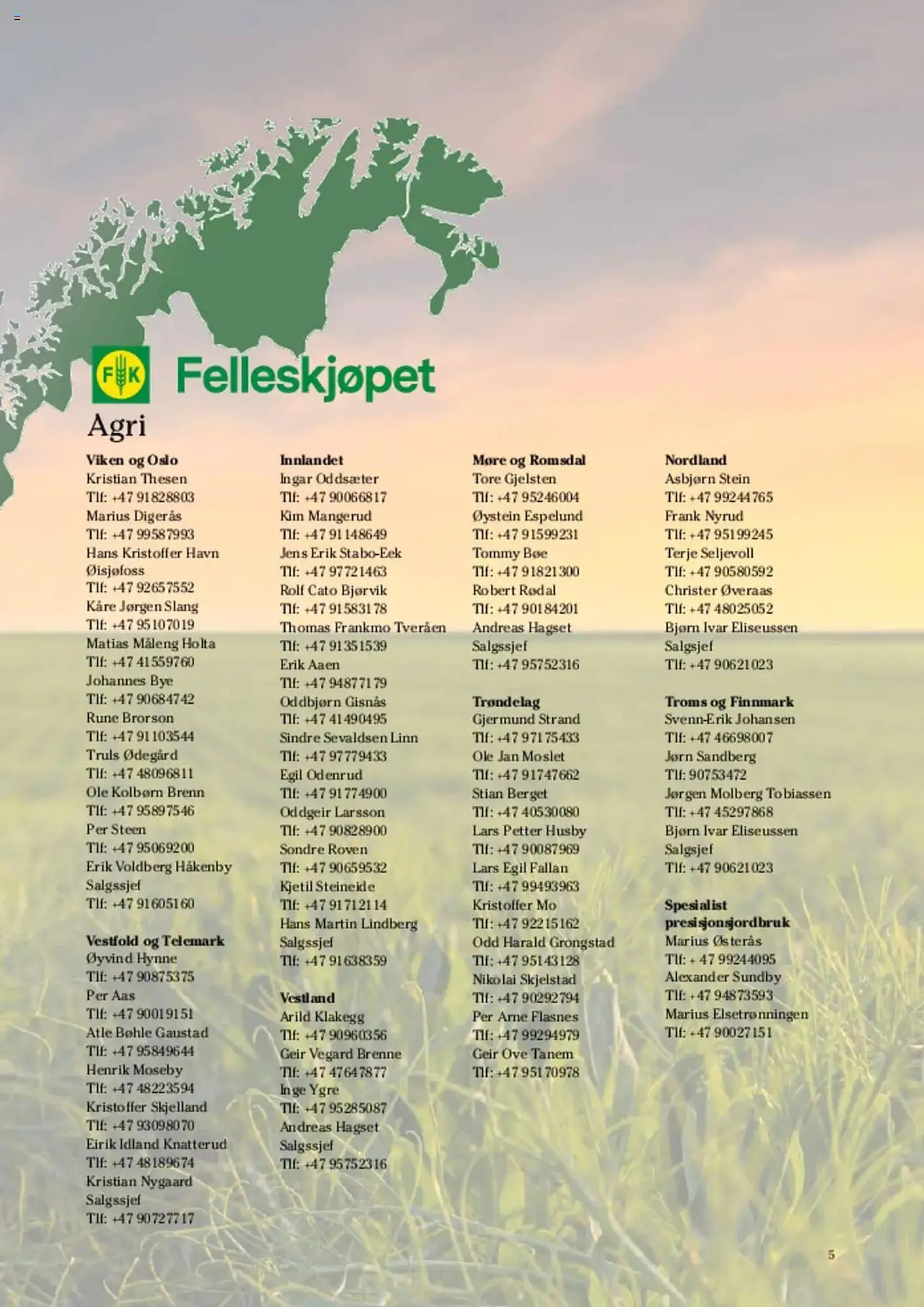 Felleskjøpet Kundeavis fra 10. mars til 31. desember 2025 - kundeavisside 5