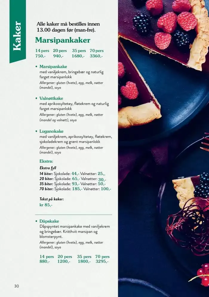 Rabatter og kampanjer fra 22. november til 6. desember 2024 - kundeavisside 30