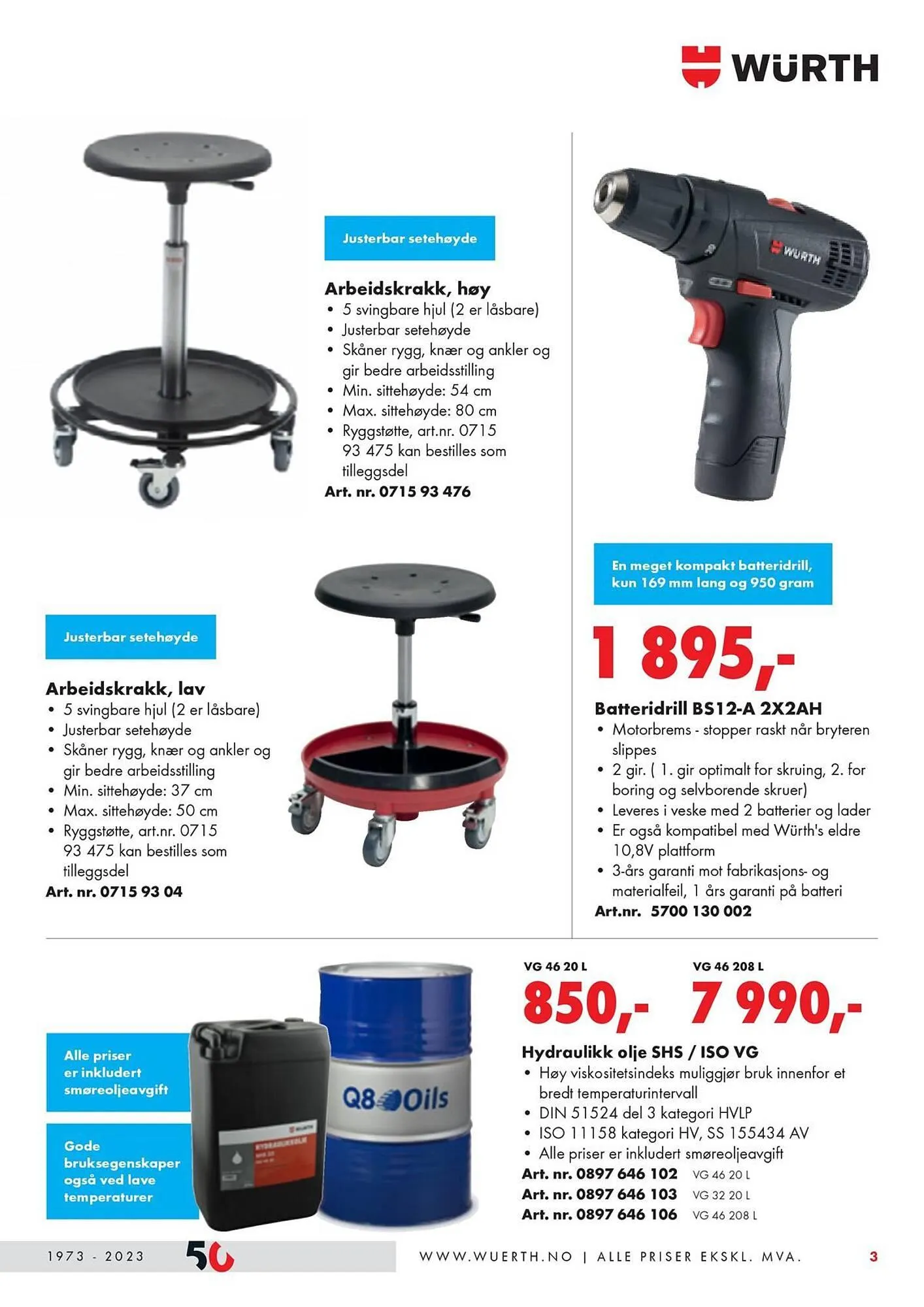 Würth Kundeavis fra 6. desember til 31. desember 2023 - kundeavisside 3