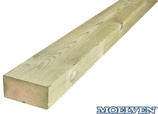 Konstruksjonsvirke C24 impregnert furu 48x98 mm