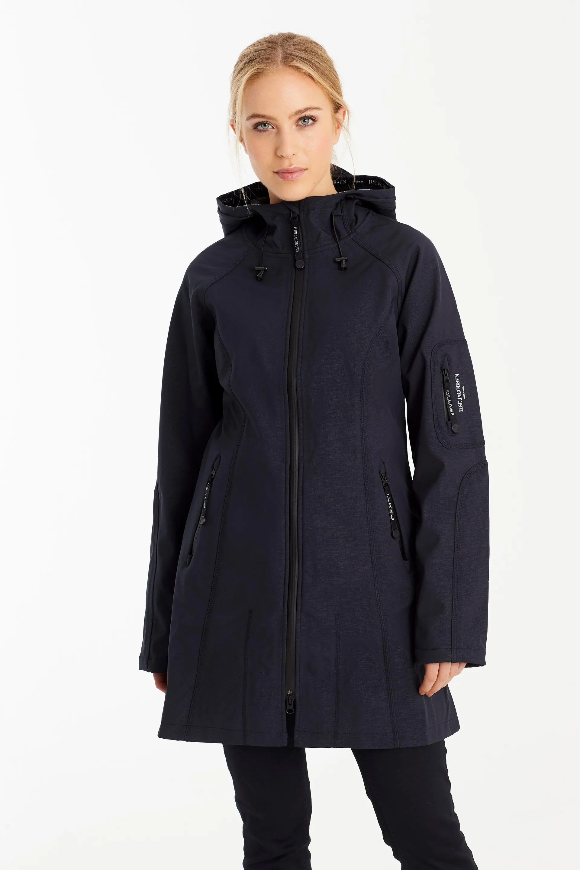 3/4 Raincoat - Dark Indigo