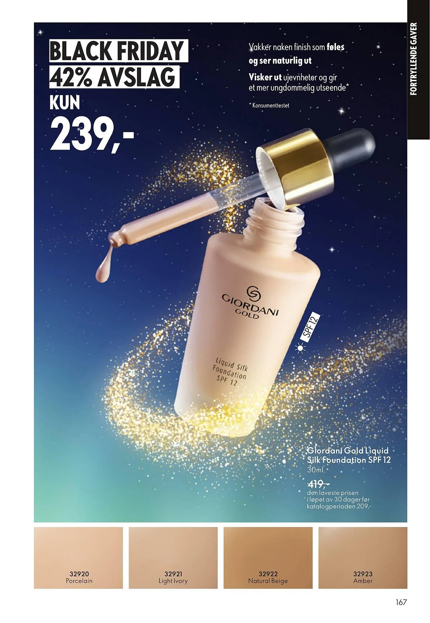 Oriflame katalog fra 2. desember til 9. desember 2025 - kundeavisside 167