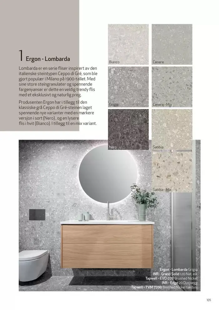 Hjem & baderom fra 29. oktober til 31. desember 2024 - kundeavisside 105