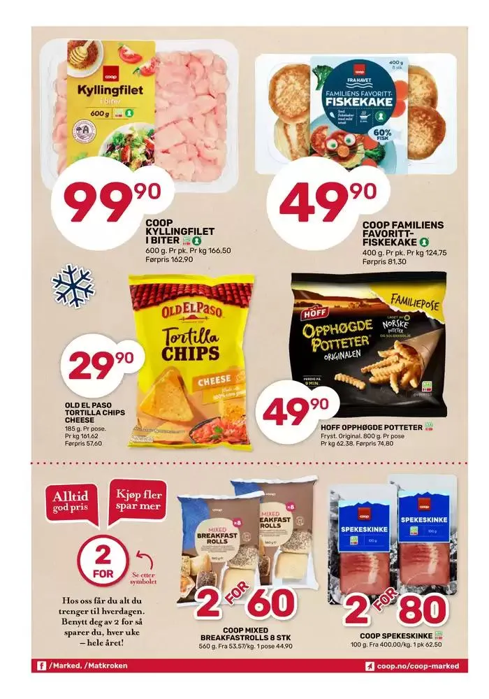 Eksklusive tilbud og kupp fra 17. februar til 23. februar 2025 - kundeavisside 2