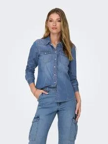 ONLALEXA Denimskjorte