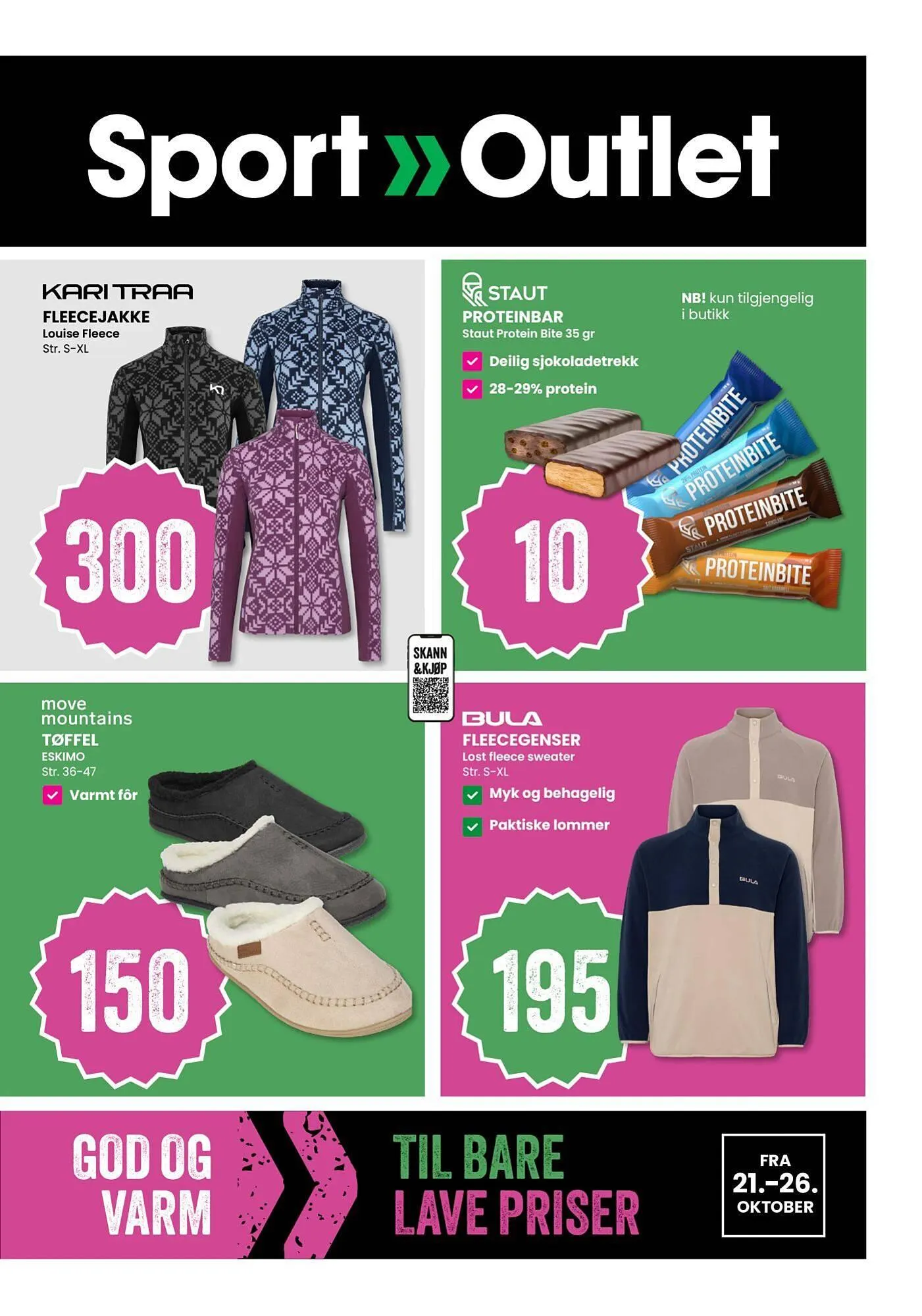 Sport Outlet kundeavis - 1