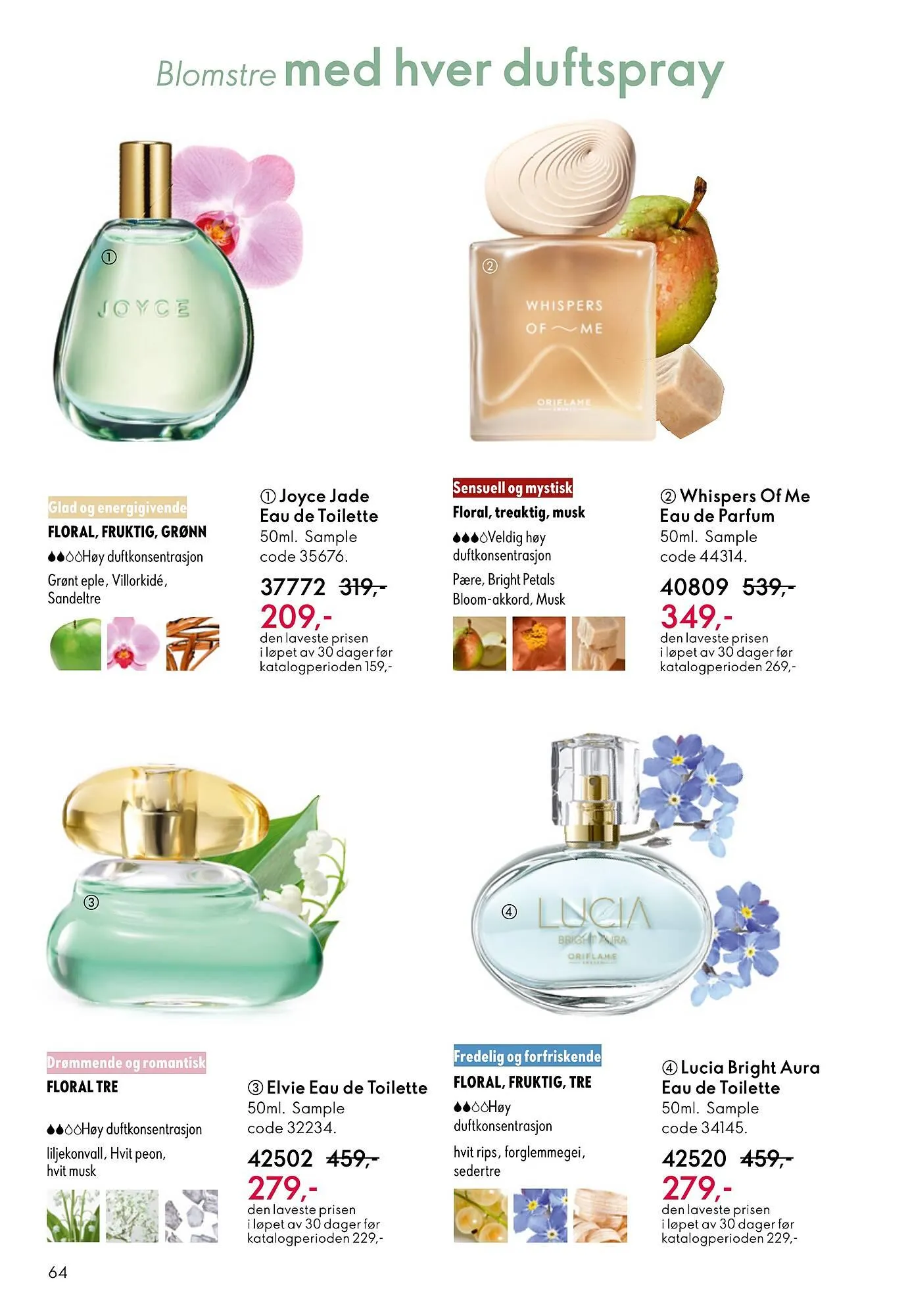 Oriflame katalog fra 1. april til 30. april 2026 - kundeavisside 64