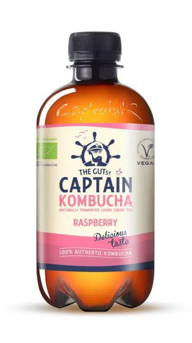 Captain Kombucha California Raspberry