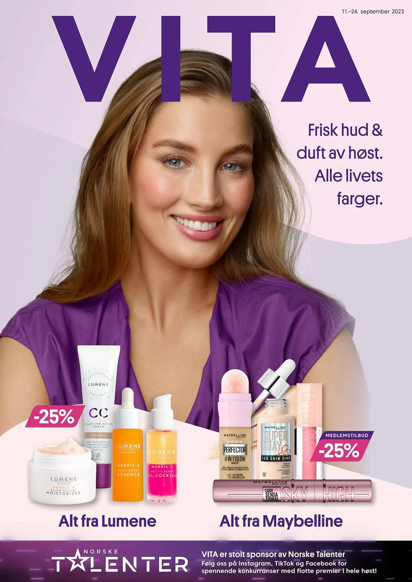 VITA Kundeavis fra 10. september til 24. september 2023 - kundeavisside 1