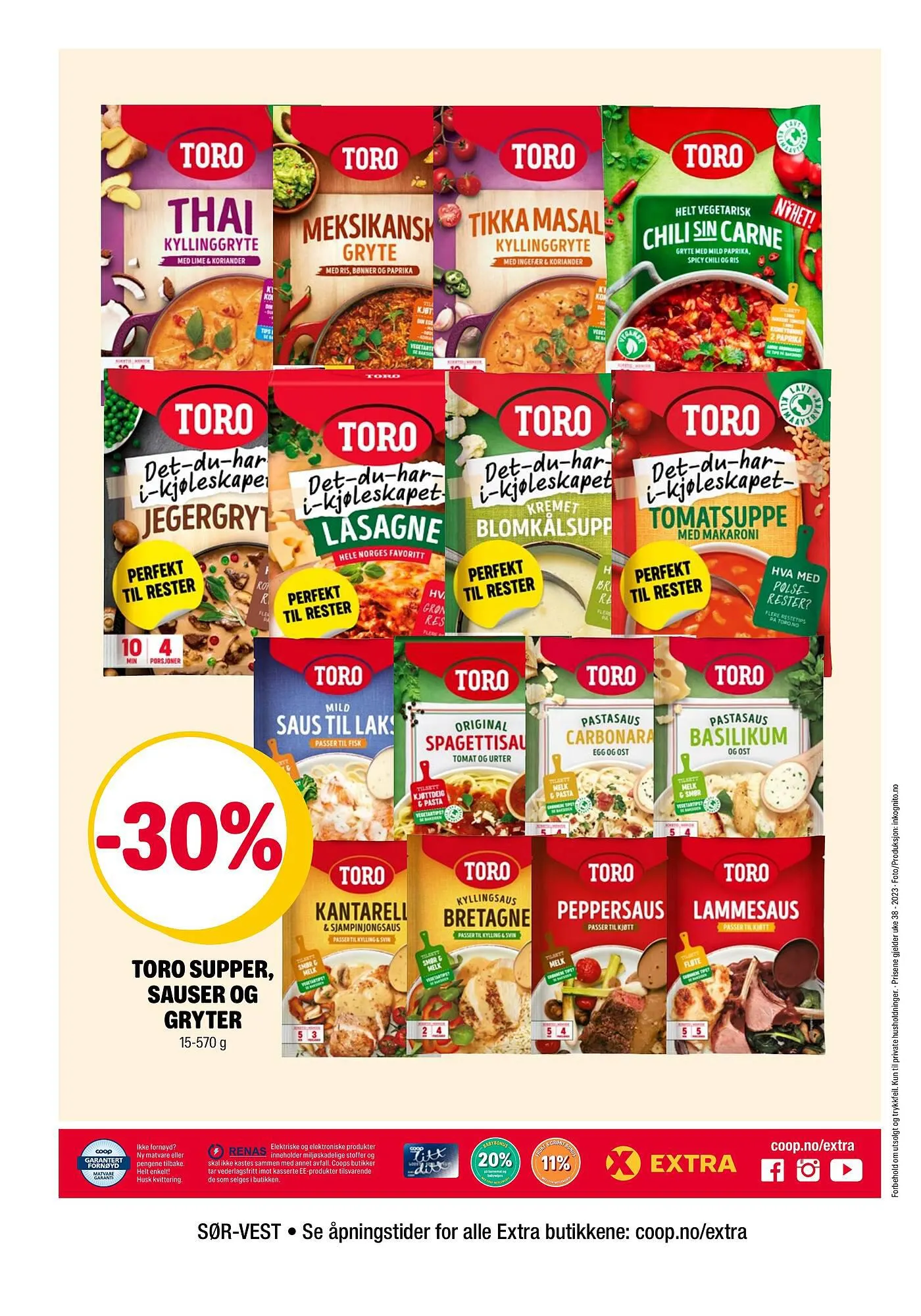 Coop Extra Kundeavis fra 18. september til 24. september 2023 - kundeavisside 10