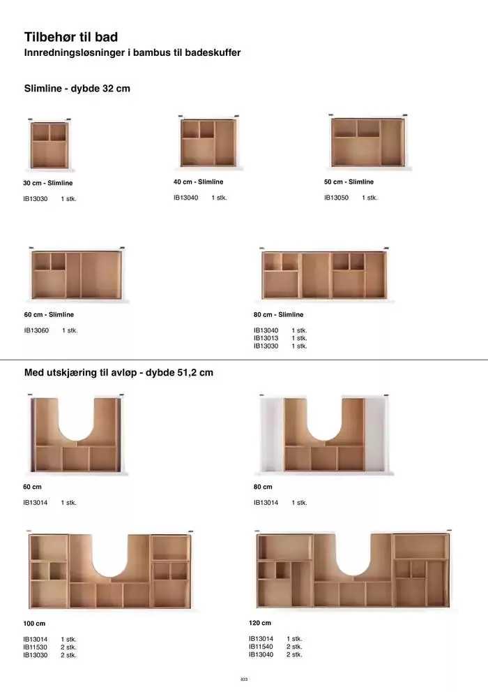 kvik kjøkken Prisliste. fra 1. januar til 31. desember 2025 - kundeavisside 833