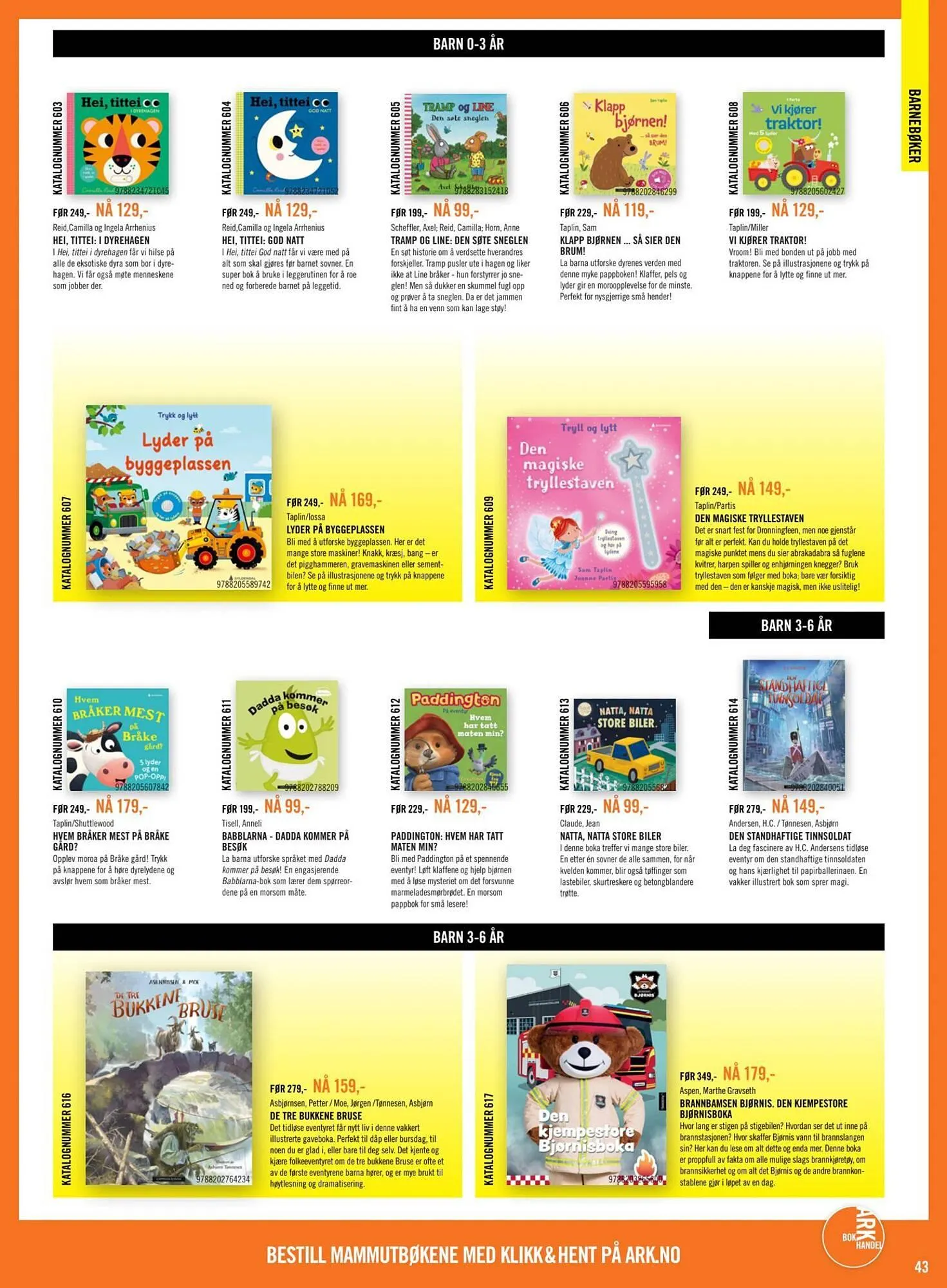 Ark Bokhandel kundeavis fra 16. februar til 9. mars 2026 - kundeavisside 43