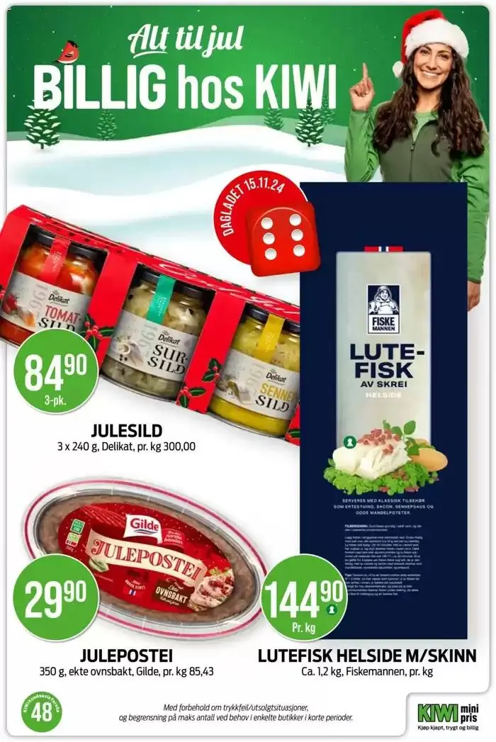Kiwi Kundeavis fra 25. november til 1. desember 2024 - kundeavisside 29