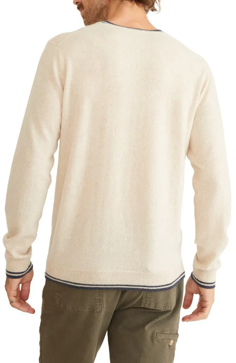 Tipped Cashmere Sweater