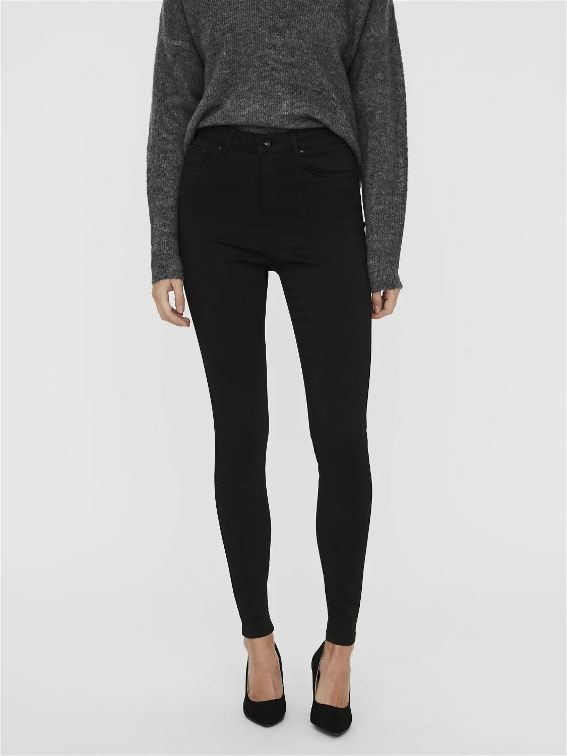 VMSOPHIA Høyt snitt Skinny Fit Jeans