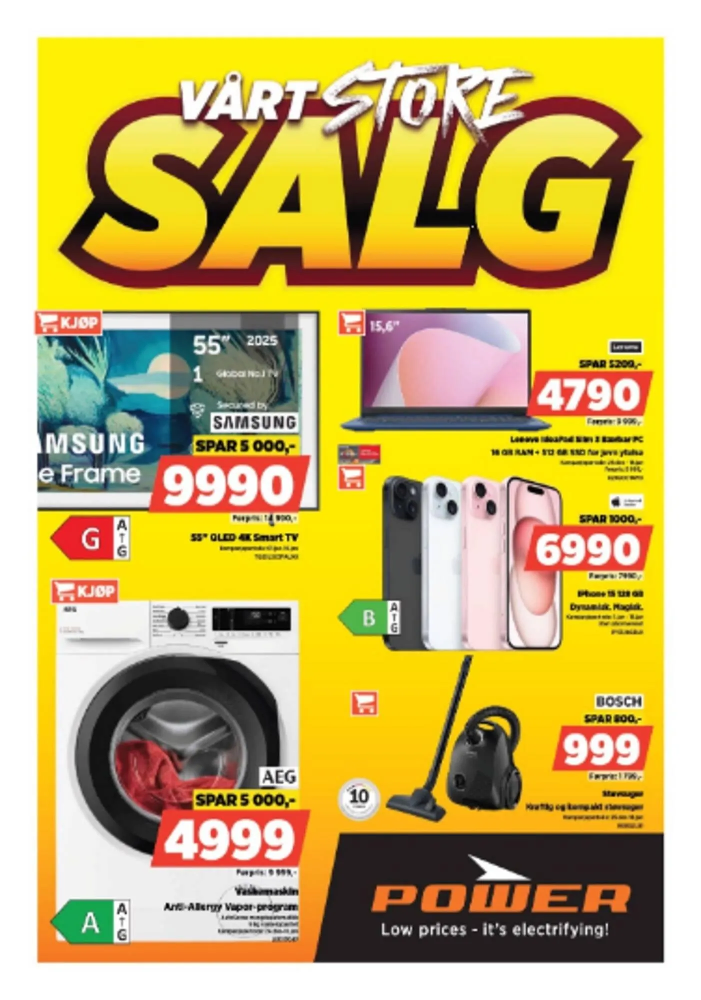 POWER kundeavis fra 5. januar til 11. januar 2026 - kundeavisside 1